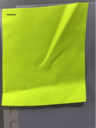 JS-BY M-964 300D低彈濕法透氣塗層熒光色 風褸 正面照